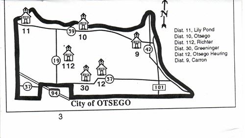 School map of Otsego