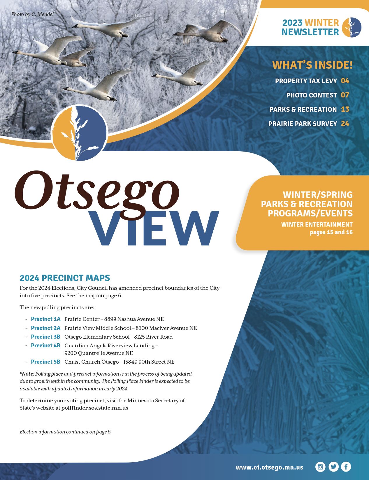 OtsegoNL_Cover Winter 2023