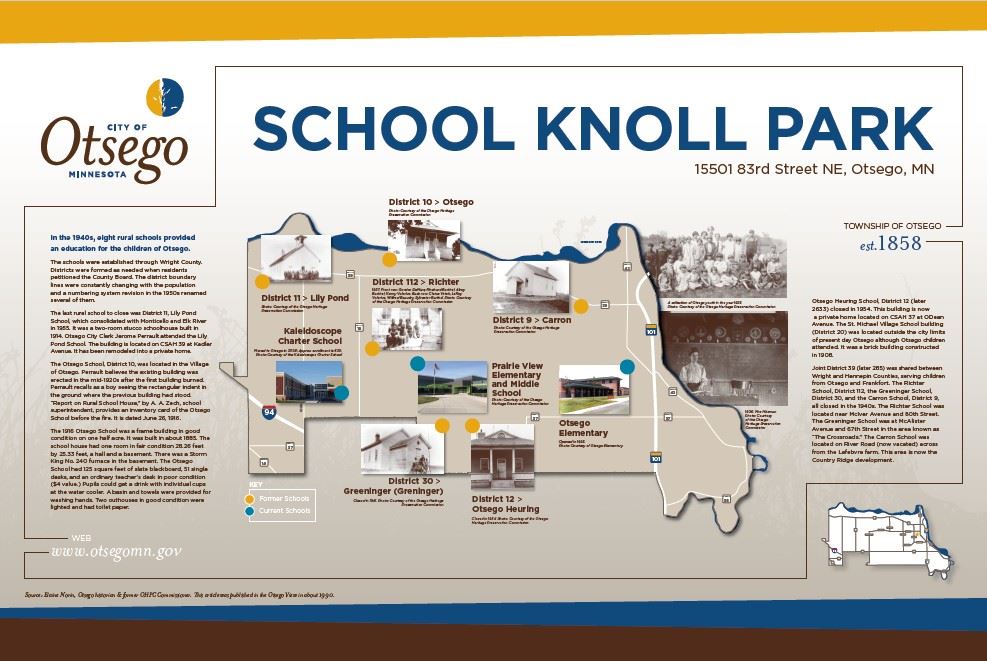 School Knoll historical snip