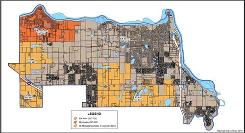 School Districts Map